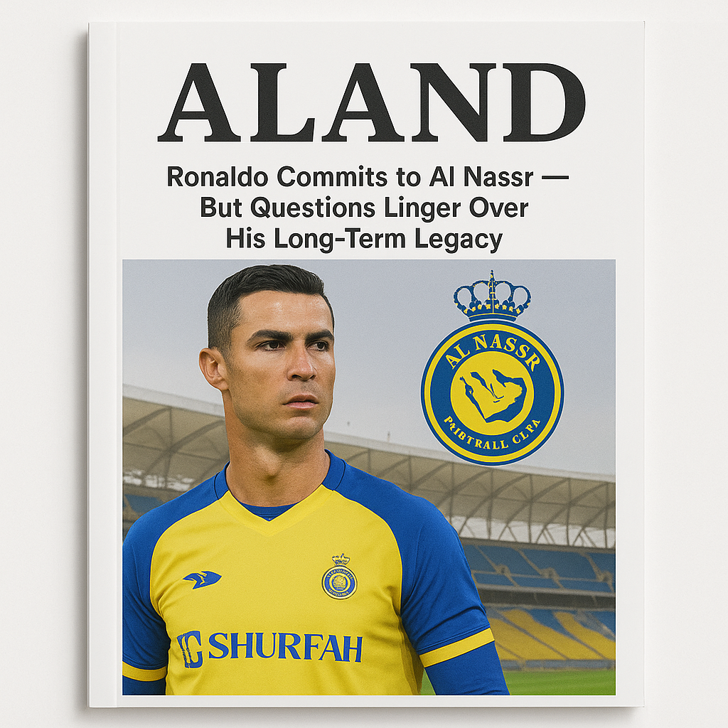 ALAND Magazine – Cristiano Ronaldo Al Nassr Legacy Cover